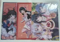 コンプエース付録 東方酔蝶華 Project クリアファイル 3枚セット