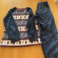 ユニクロ⭐︎ノルディック柄長袖 パジャマ　125-135サイズ