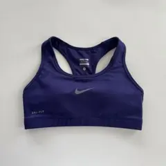NIKE PRO DRY FITスポーツブラ パープル S