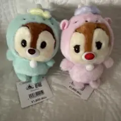 ディズニーストア　チップとデール ぬいぐるみセット
