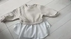 ベージュ トレーナー 100cm