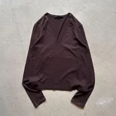 gucci brown v-neck classic l/sのサムネイル