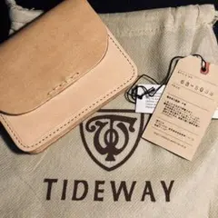 TIDEWAY グレイッシュベージュ 小銭入れ コンパクトウォレット - メルカリ