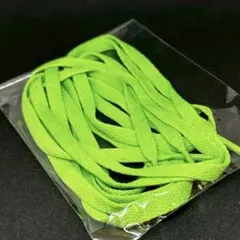 靴紐 120cm 蛍光緑 2本組 ユニセックス ナイキ アディダス NB 替え用