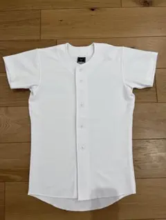 【美品】Mizuno 上 半袖 ユニフォーム 練習着 白 150