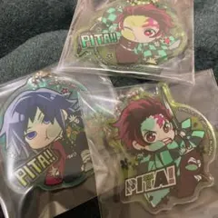 【匿名配送】鬼滅の刃 ぴた！でふぉめ　アクリルキーホルダー