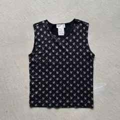 90s agnes b. flower pattern tank top 小花柄のサムネイル