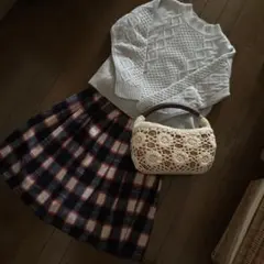 新品未使用✨Rag Sista♡フランネルチェックが可愛いスカート
