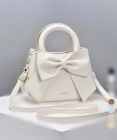 ❤新品・未使用❤リボンハンドバッグ ミニショルダーバッグ