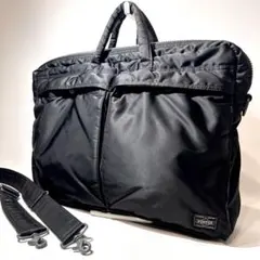 美品✨PORTER ポーター タンカー 2WAY ブリーフケース ブラック