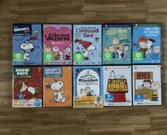 ★未開封　未使用品★ スヌーピー　PEANUTS DVD 10枚セット
