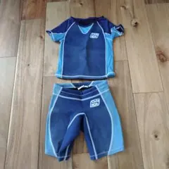 CLUB AQA 水着セット 100cm ネイビー・ブルー