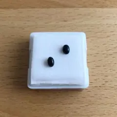 天然石 ブラックラブラドライト ルース2石セット