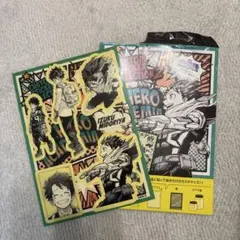 僕のヒーローアカデミア カスタムステッカーコレクション　お守りステッカー　デク