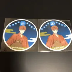 ヒプマイ 8thカフェ 毒島メイソン理鶯 コースター2枚セット