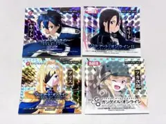 4種セット コミケ C108 ソードアート・オンライン ステッカー SAO