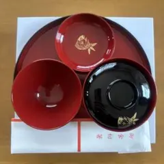 お食い初め用 漆器セット