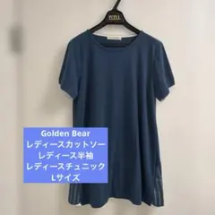 【Golden Bear】レディース半袖　レディースチュニック　Lサイズのサムネイル