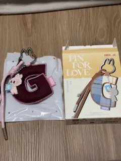 【正規品】ラブブイニシャルチャーム　G