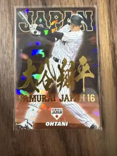 侍ジャパン2017【 カルビー プロ野球チップス】大谷翔平◎SJ-06◎金