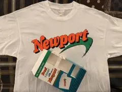 激レア！90s deadstock 「 newport」TEE 箱付き - メルカリ
