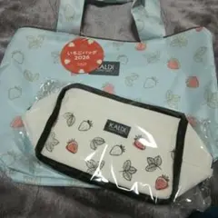 カルディ　いちごバッグ2026　保冷バッグセット