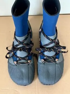 사와 슈즈 몽벨 사워 슈즈 27.0cm 및 리버 클라이밍 양말 세트