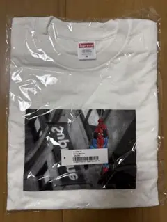 ステッカー3枚付き】Supreme スパイダーマン TシャツSサイズ - メルカリ