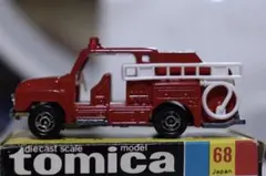3338)トミカ 黒箱 日本製 いすゞ ポンプ 消防車 2Dホイール - メルカリ