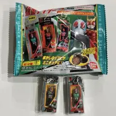 【新品】仮面ライダー ソフビパッケージチャーム　2種セット