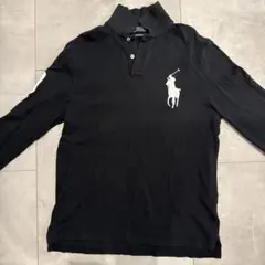 polo ralph lauren ブラック ポロシャツ ビッグポニー 日本 - メルカリ