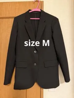UNIQLO 感動ジャケットスーツブラック　サイズM
