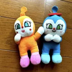 アンパンマンぬいぐるみ 2体セット（ドキンちゃん、コキンちゃん）
