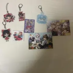 東方Project アクリルキーホルダー カード まとめ売り 霊夢