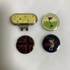 アダバット　ゴルフマーカー　マグネット式　4個のサムネイル