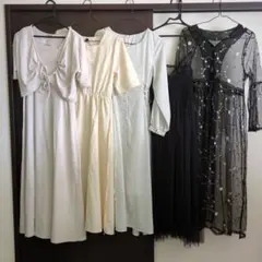レディースワンピース　春・夏用　セット売り