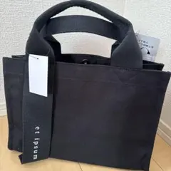 【新品・タグ付】センバドー オッドハンドルトート 黒 整理整頓 仕切りバッグのサムネイル