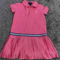 Polo Ralph Lauren プリーツワンピース 4T ピンク