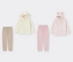 GU マシュマロフィールフーディセット［長袖］2点セットのサムネイル