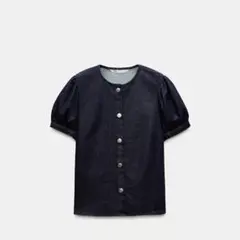 ZARA バルーンスリーブシャツ