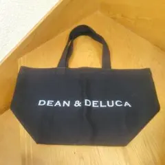 【未使用】DEAN&DELUCA トートバッグナチュラル 　Sサイズ ブラック