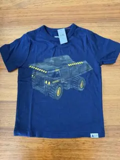 新品未使用　タグ付きGAP ダンプカー プリント Tシャツ ネイビー　105cmのサムネイル