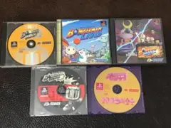 動作品 PS アクション ボンバーマン ゲーム 5本セット BOMBERMAN