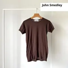 【美品・レディース】John Smedley TシャツMシーアイランドコットン