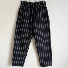 GU ( ジーユー ) S シェフパンツ ( ストライプ )﻿
