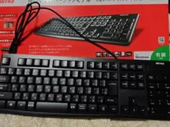 BUFFALO BSKBU100 Series キーボード 有線 USB