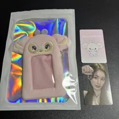 ソリュン NMIXX エンミ ポップアップ フォトカードホルダー トレカ