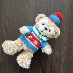 ディズニー ダッフィー 2011年クリスマス ぬいぐるみバッジ