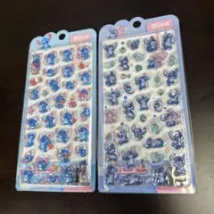 最安値　ディズニー　スティッチ　ボンボンドロップシール２枚セット