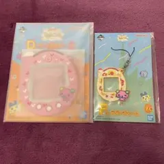 たまごっち 一番くじ カードホルダー ラバーチャーム ふらわっち 2点セット